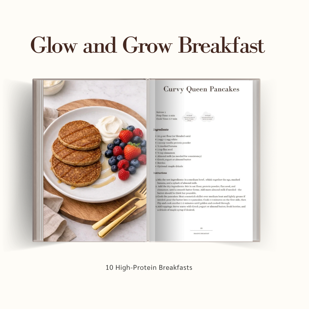 Glow & Grow: A 14-Day Nutrition Plan for a Slim Waist & Natural Curves