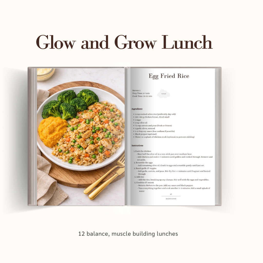 Glow & Grow: A 14-Day Nutrition Plan for a Slim Waist & Natural Curves